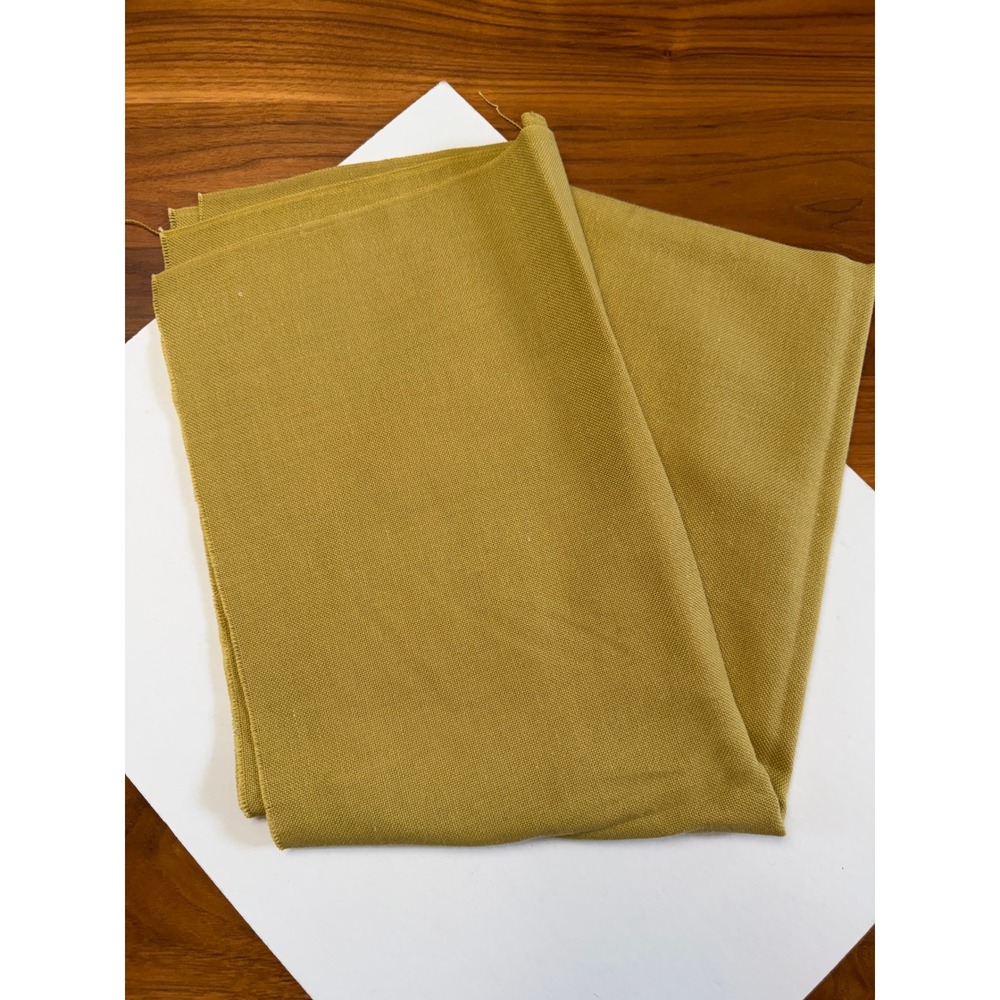 Lugana * Evenweave Cross Stitch Fabric 27x18.5 Golden Yellow Sewing